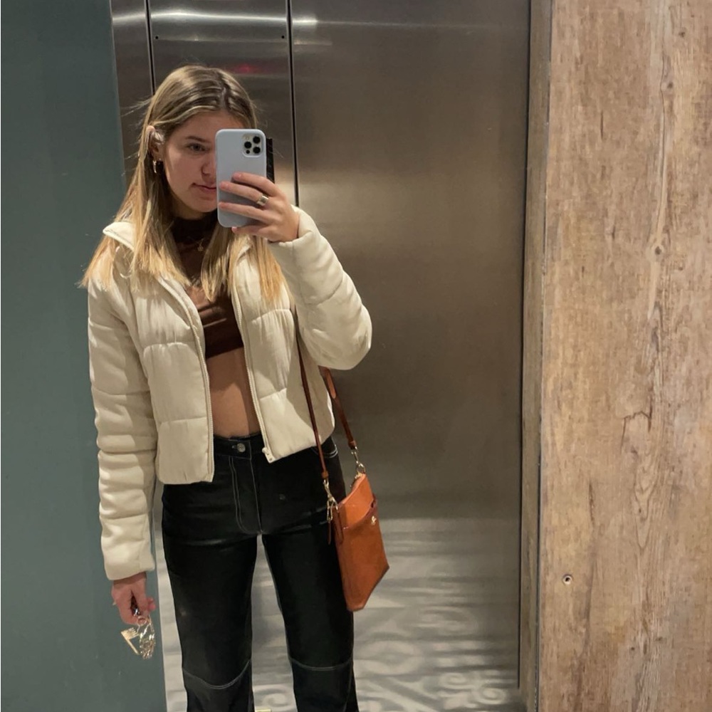 Abercrombie puffer coat